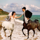 Illustration for article titled Russians Have The Bizarre Wedding Photo Game On Lock
